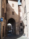 Sarnano medieval town in Italy