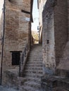 Sarnano medieval town in Italy