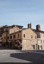 Sarnano medieval town in Italy