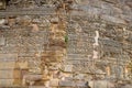 Sarnath Dhamek stupa Fifth century A.D. Buddhist Site Sarnath Royalty Free Stock Photo