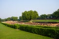 The morning time at Sarnath in Varanasi, India