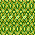 Sarong pattern background in Thailand