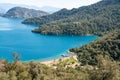 Sarsala Bay near Dalaman town in Mugla, Turkey