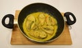 Sarso Hilsa or Fish cooked in mustard gravy Royalty Free Stock Photo
