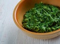 Sarson ka saag Royalty Free Stock Photo