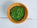 Sarson ka saag Royalty Free Stock Photo