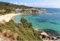 Sarti beach, Chalkidiki, Sithonia, Greece Royalty Free Stock Photo