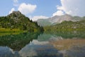 Sary-Chelek lake and mountains