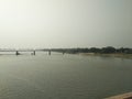 Saryu river at manjhi UP Royalty Free Stock Photo