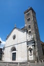 Sarzana Cathedral in Sarzana, Liguria, Italy Royalty Free Stock Photo
