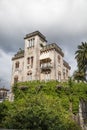 Sarzana, the watch-tower Torrione Testaforte in Liguria, Italy