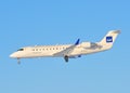 SAS Scandinavian Airways Commercial airliner Royalty Free Stock Photo