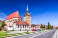 Saschiz fortified church, Transylvania, Romania