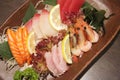 Sashimi arrangement