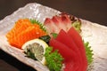 Sashimi arrangement