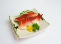 Sashimi Hokkigai or Surf Calm of japanese food