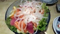 Sashimi Salad Royalty Free Stock Photo
