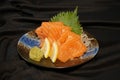 sashimi salmon food japanese