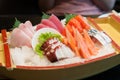 Sashimi set Royalty Free Stock Photo