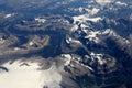 Saskatchewan Gletscher,Athabasca-Glacier, Columbia Icefields, Alberta,Kanada Royalty Free Stock Photo