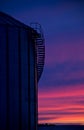 Saskatchewan Prairie Sunset Royalty Free Stock Photo