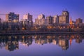 Saskatoon Skyline Royalty Free Stock Photo