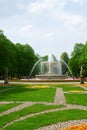 Saski park, Warsaw Royalty Free Stock Photo