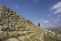 Sassari, Sardinia, Italy. Monte d\'Accoddi archeological area