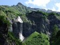 Sassbachfall waterfall in Weisstannen