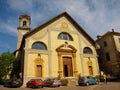 Sassello, Ligury, Italy - Church of the Immaculate Conception Royalty Free Stock Photo