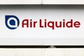 Air Liquide logo on a wall