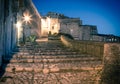 Sassi,historic center of the city Matera in Italy