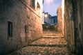 Sassi,historic center of the city Matera in Italy