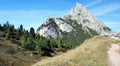 Sasso di Stria peak Royalty Free Stock Photo