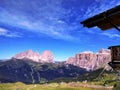 Sasso Lungo and Sasso Piatto and Sass Pordoi Dolomites