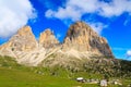 Sassolungo group in Dolomites