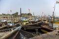 Sassoon Docks in Mumbai, India