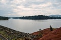 Sasumua dam at Ragia Forest , Aberdare Ranges, Kenya Royalty Free Stock Photo