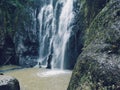 Sasumua waterfall, Aberdare Ranges Royalty Free Stock Photo