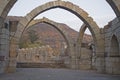 Sat Kaman Seven Arches Pavagadh Archaeological Park Royalty Free Stock Photo