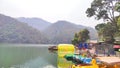 Sat Tal or seven lakes near Bhimtal Royalty Free Stock Photo