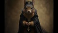 Satanic Squirrel The Dark Lord Lucifer Biblical Demonic