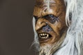 Satanic wooden mask of the companion St. Nicholas