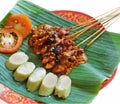 Sate indonesian legendary food Royalty Free Stock Photo