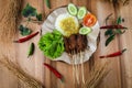 Sate kikil or kikil satay is indonesian traditional food