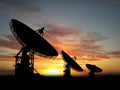 Satelite Dishes Royalty Free Stock Photo