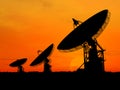 Satelite Dishes Royalty Free Stock Photo