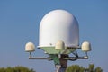 Satelitte Antenna Marine System Royalty Free Stock Photo