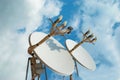 Satellite antenna Royalty Free Stock Photo