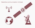 Satellite communication miniset